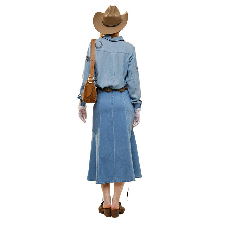Sally Western Embroidered Snap Shirt