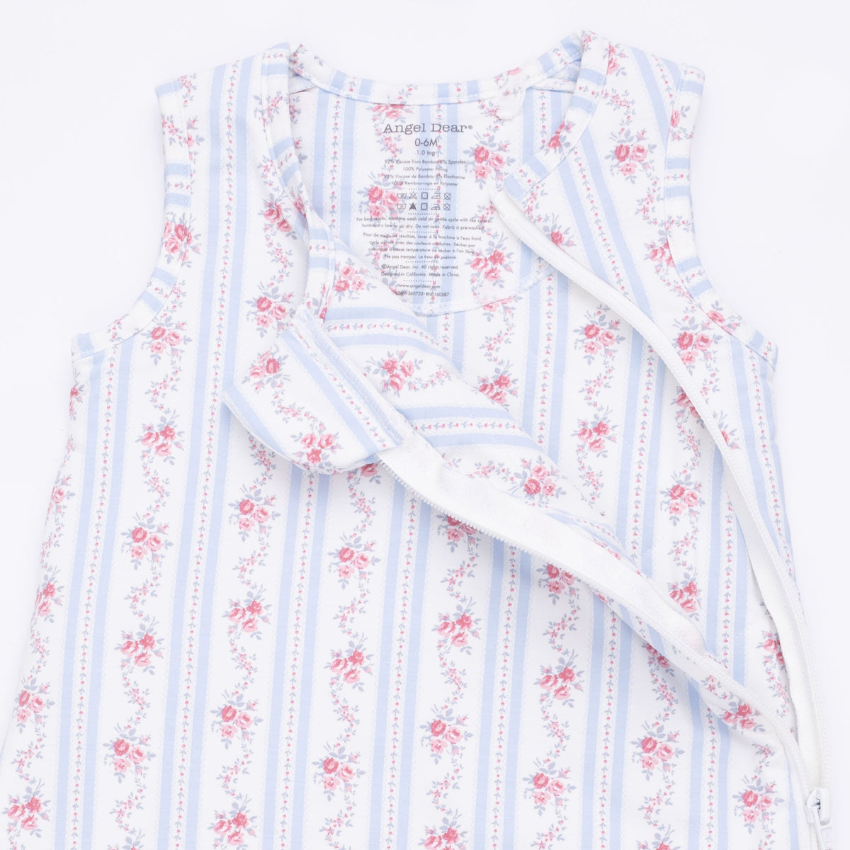 Utah kids western boutique rodeo baby clothing Anna Floral Stripe Sleep Bag 240F26AFS Boltranchstore.com free shipping