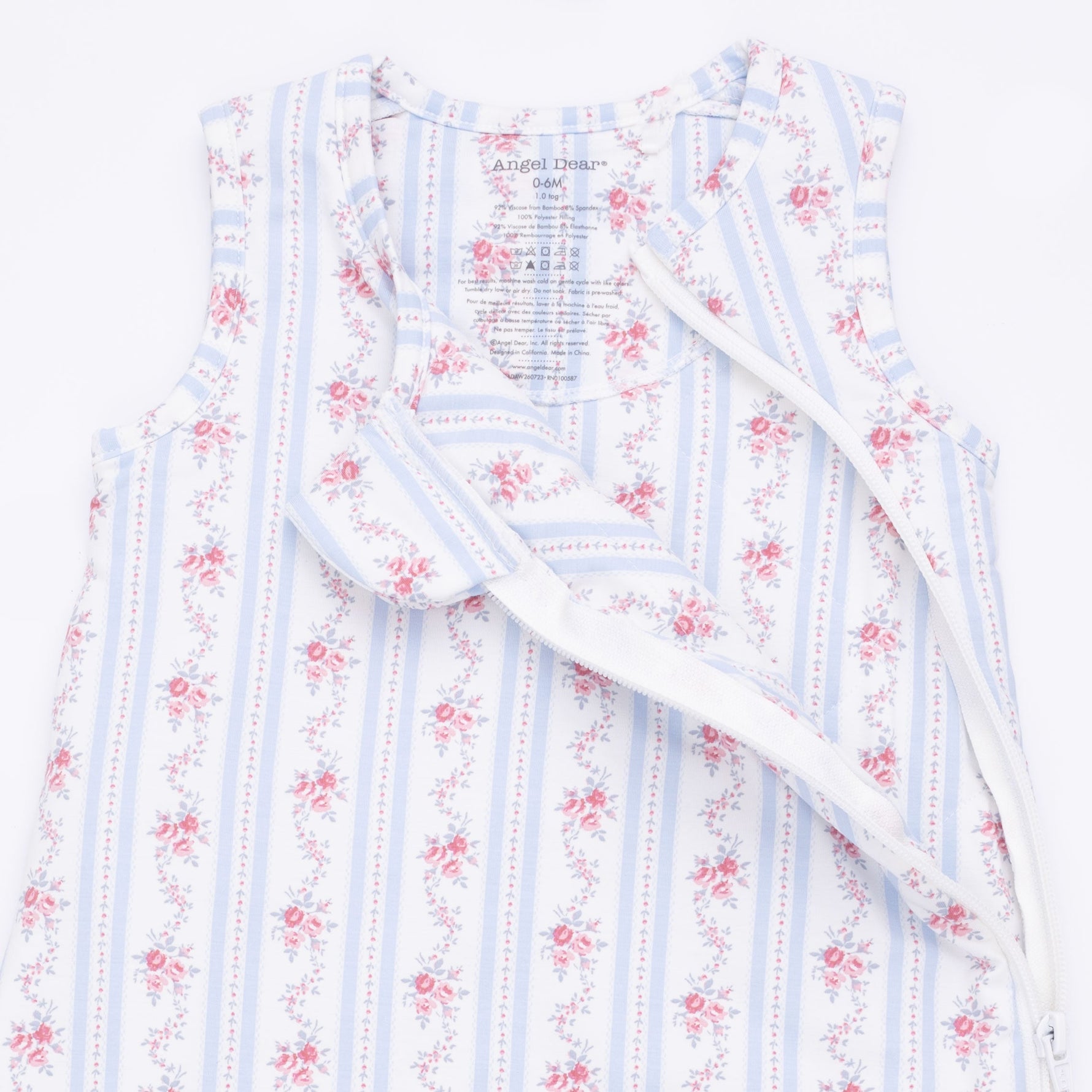 Utah kids western boutique rodeo baby clothing Anna Floral Stripe Sleep Bag 240F26AFS Boltranchstore.com free shipping