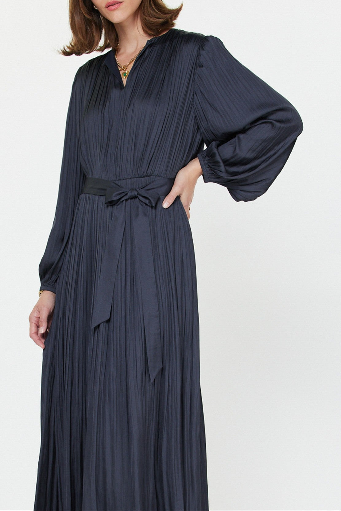 Lydia Pleated Dress