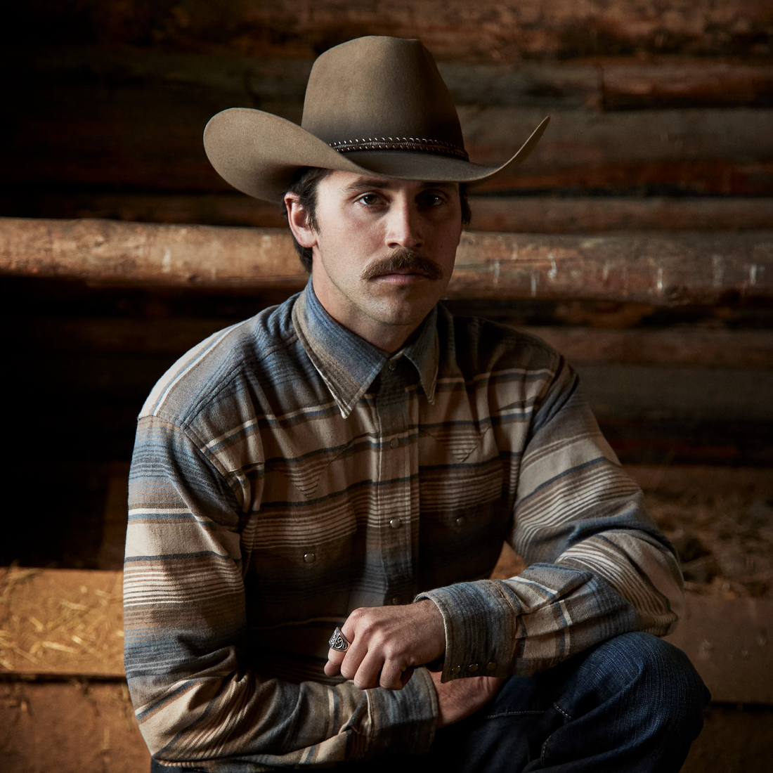 Stetson 6X Acoustic Pinch Front Cowboy Hat