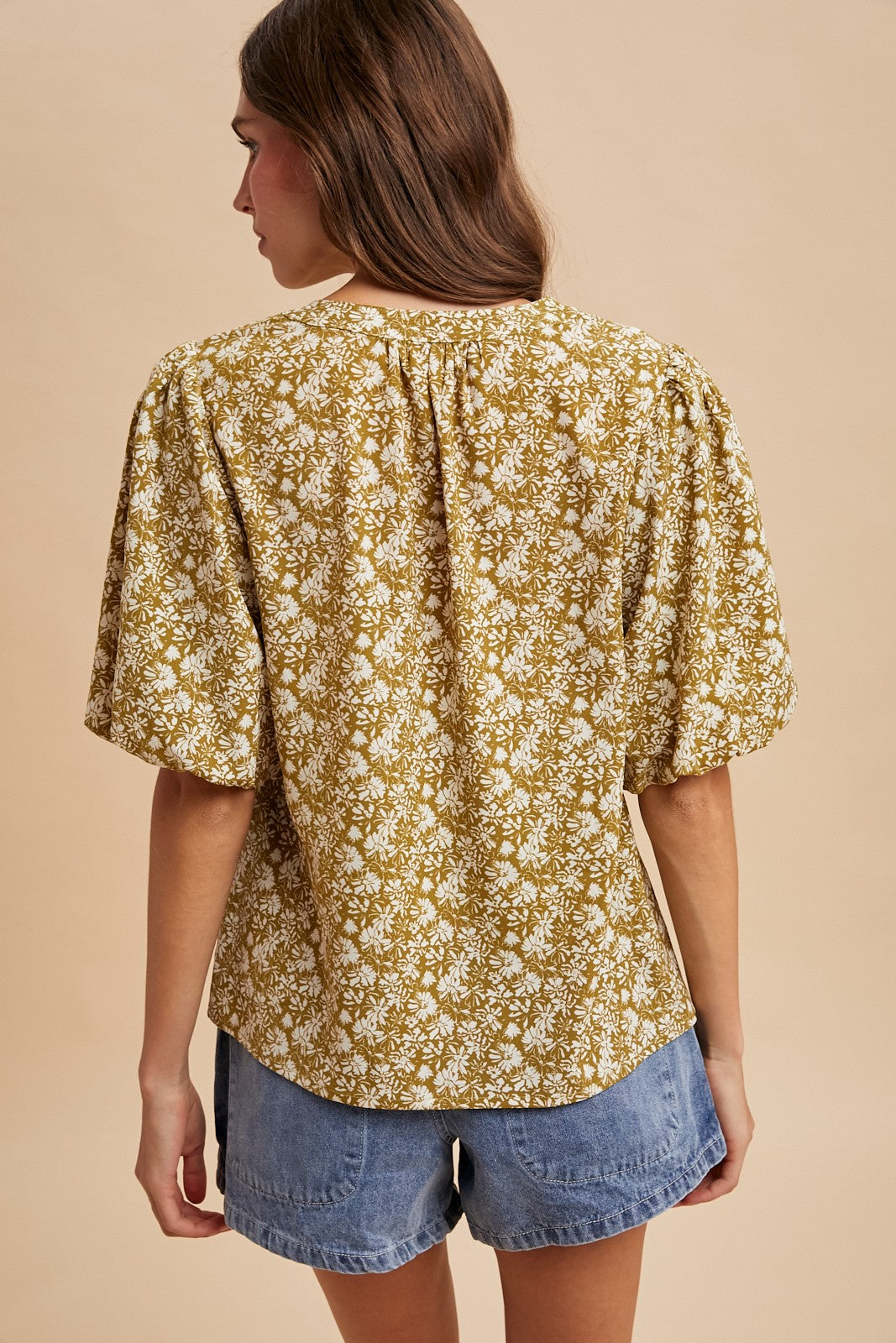 Amber Floral Top