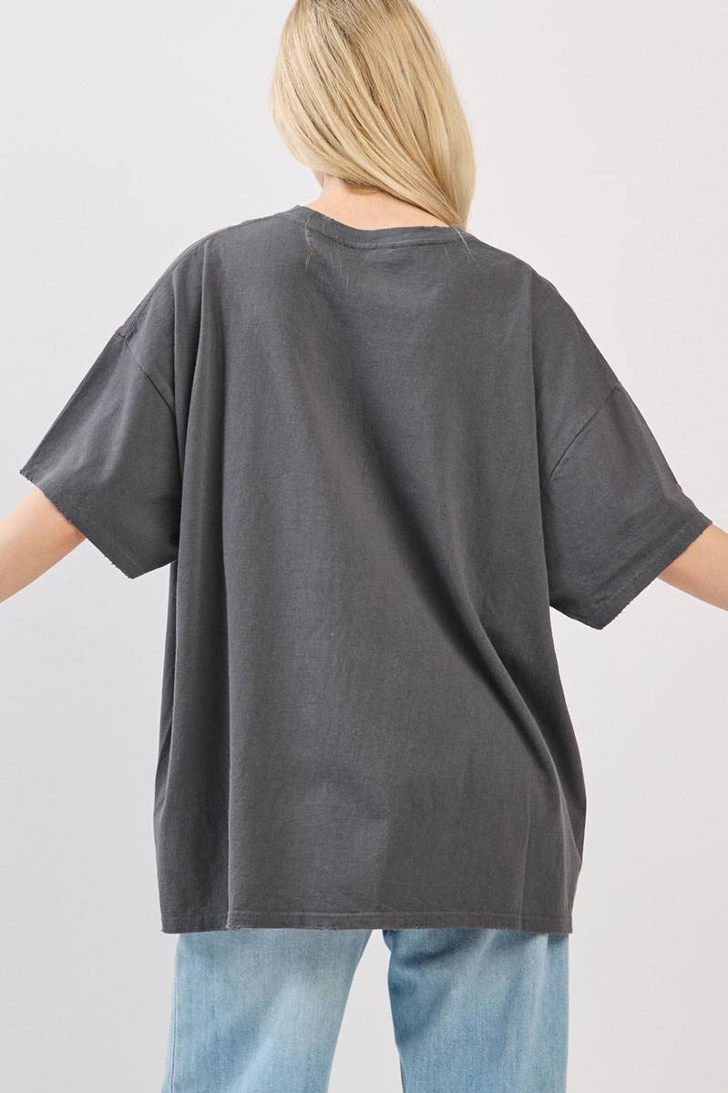 Womens Cowboys Stitch Tee