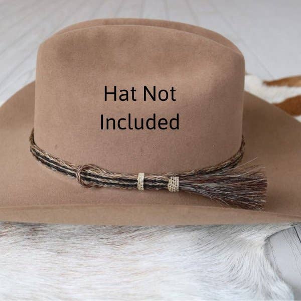 Horsehair Braided Single Hat Band Pacesetter