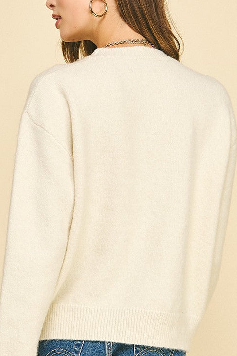 Carol Cowboy Crew Sweater