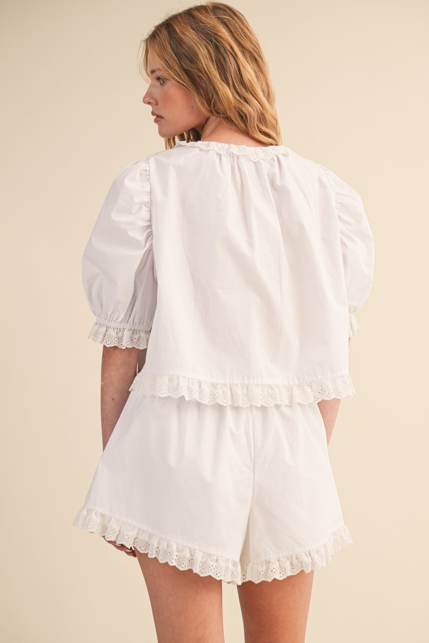 Liliana Short Sleeve Shirt and Short Set