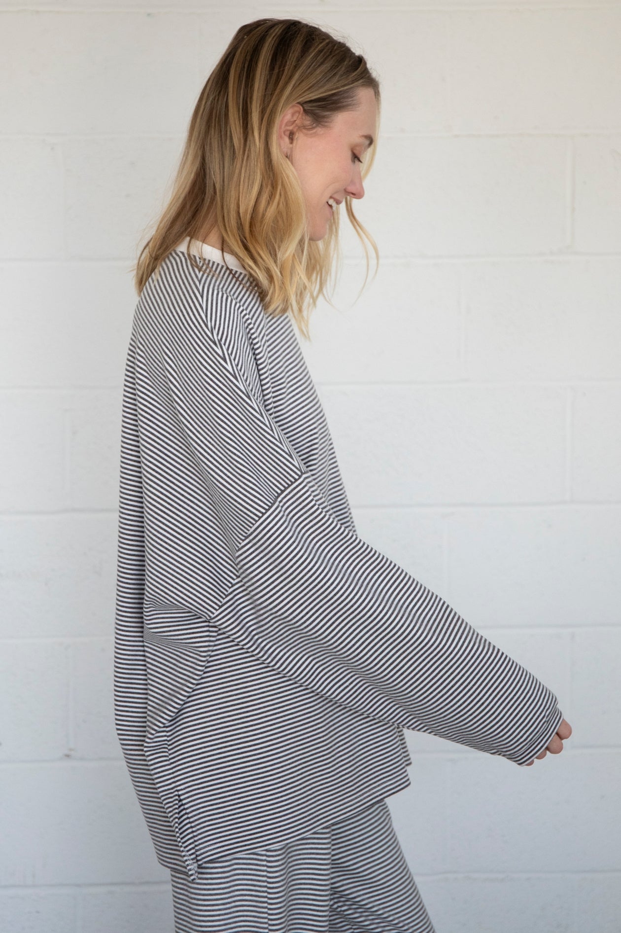 Dani Top in Charcoal