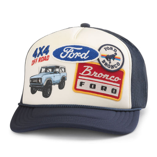 American Needle Ford Bronco Patch Hat 25008A Ford Car vehicle accessories Trucker hat Cap Boltranchstore.com Free Shipping