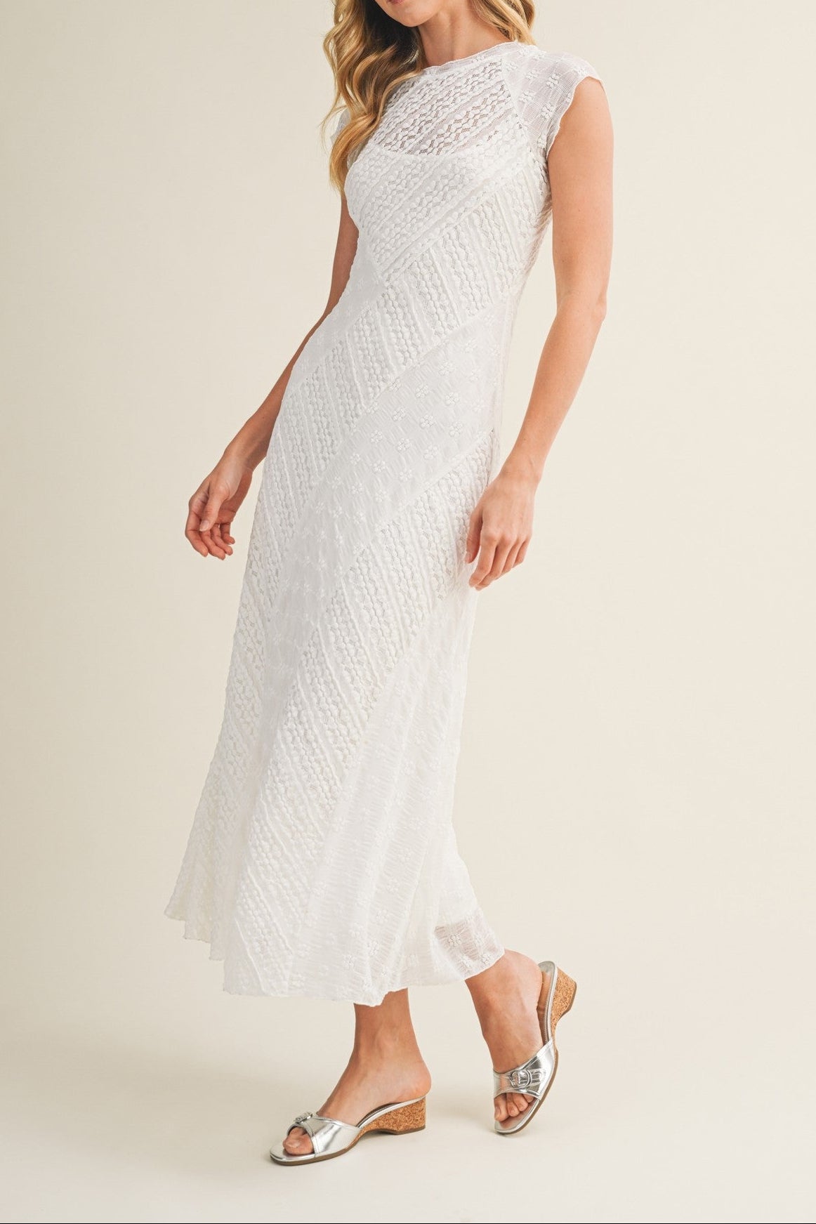 Meg Cap Sleeve Dress