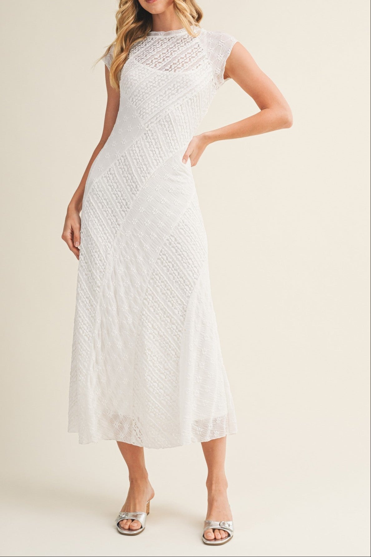 Meg Cap Sleeve Dress