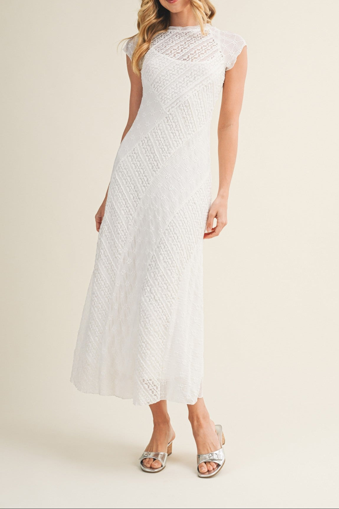 Meg Cap Sleeve Dress
