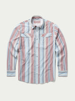 Schaefer Mens Rangetek Western Guide Snap Shirt Weatherford western fashion clothing mens riding shirt striped rodeo cowboy Boltranchstore.com