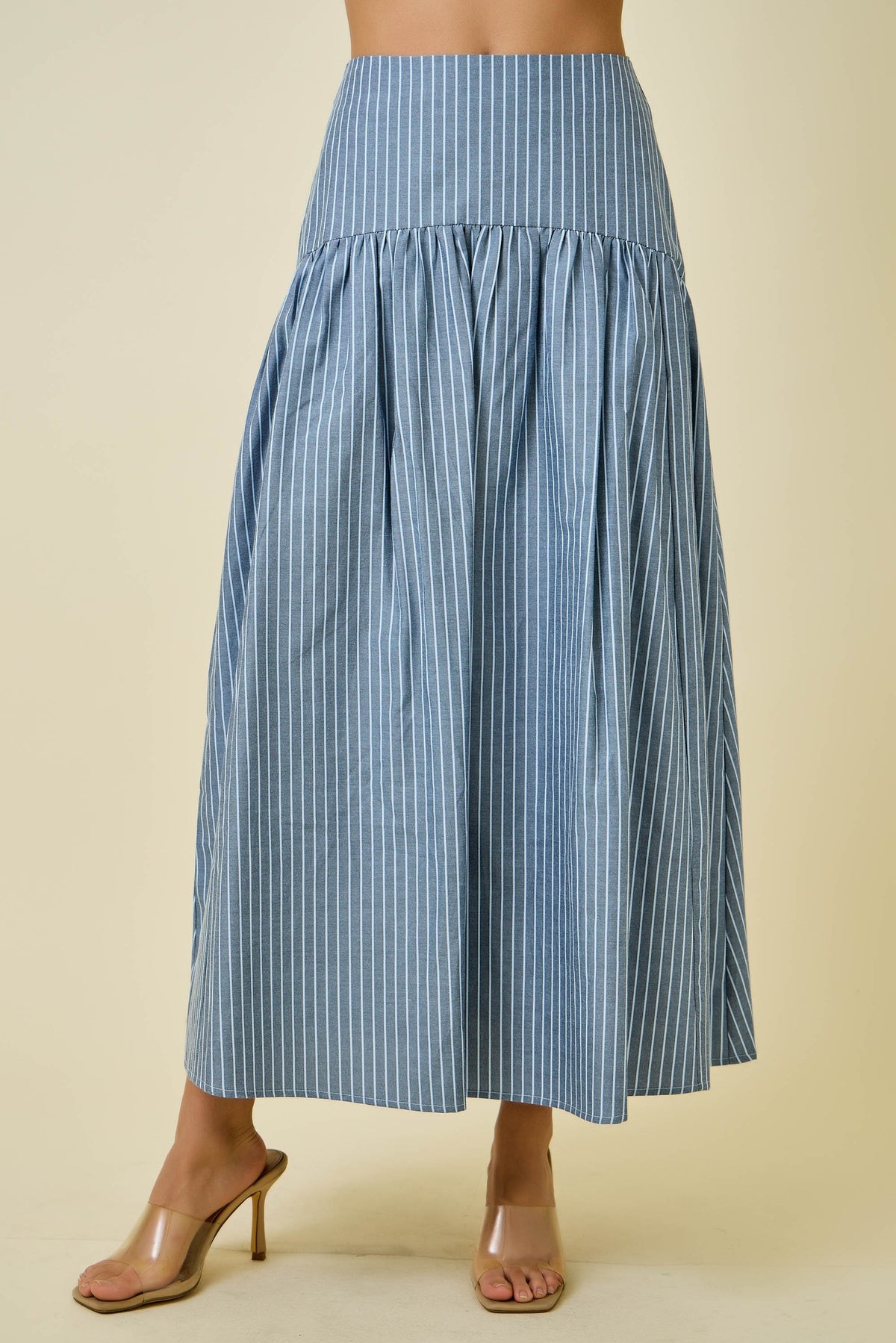 Stripe Sam Flared Maxi Skirt summer skirt must get free shipping at boltranchstore.com