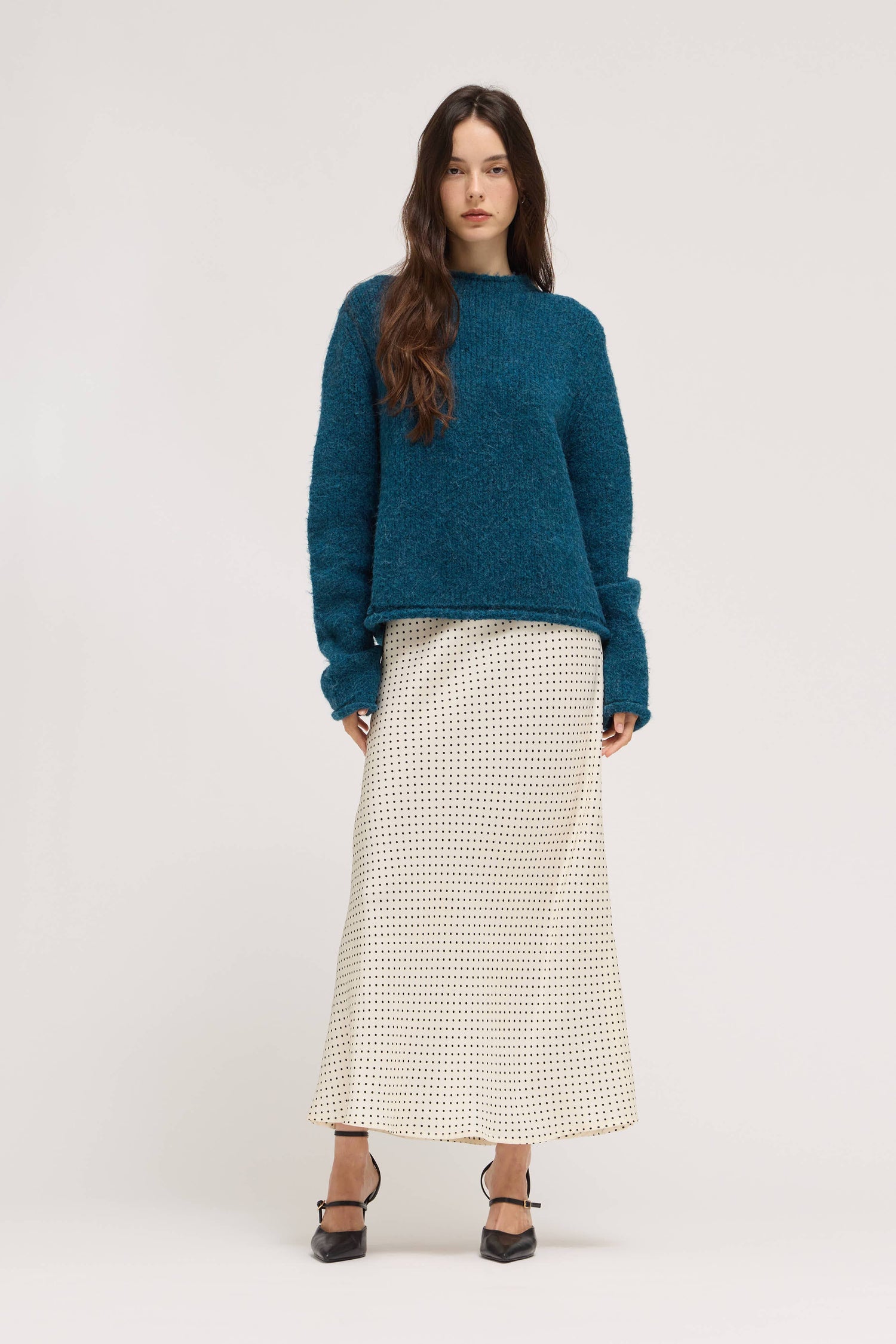 Sadie Satin Mermaid Fit Skirt