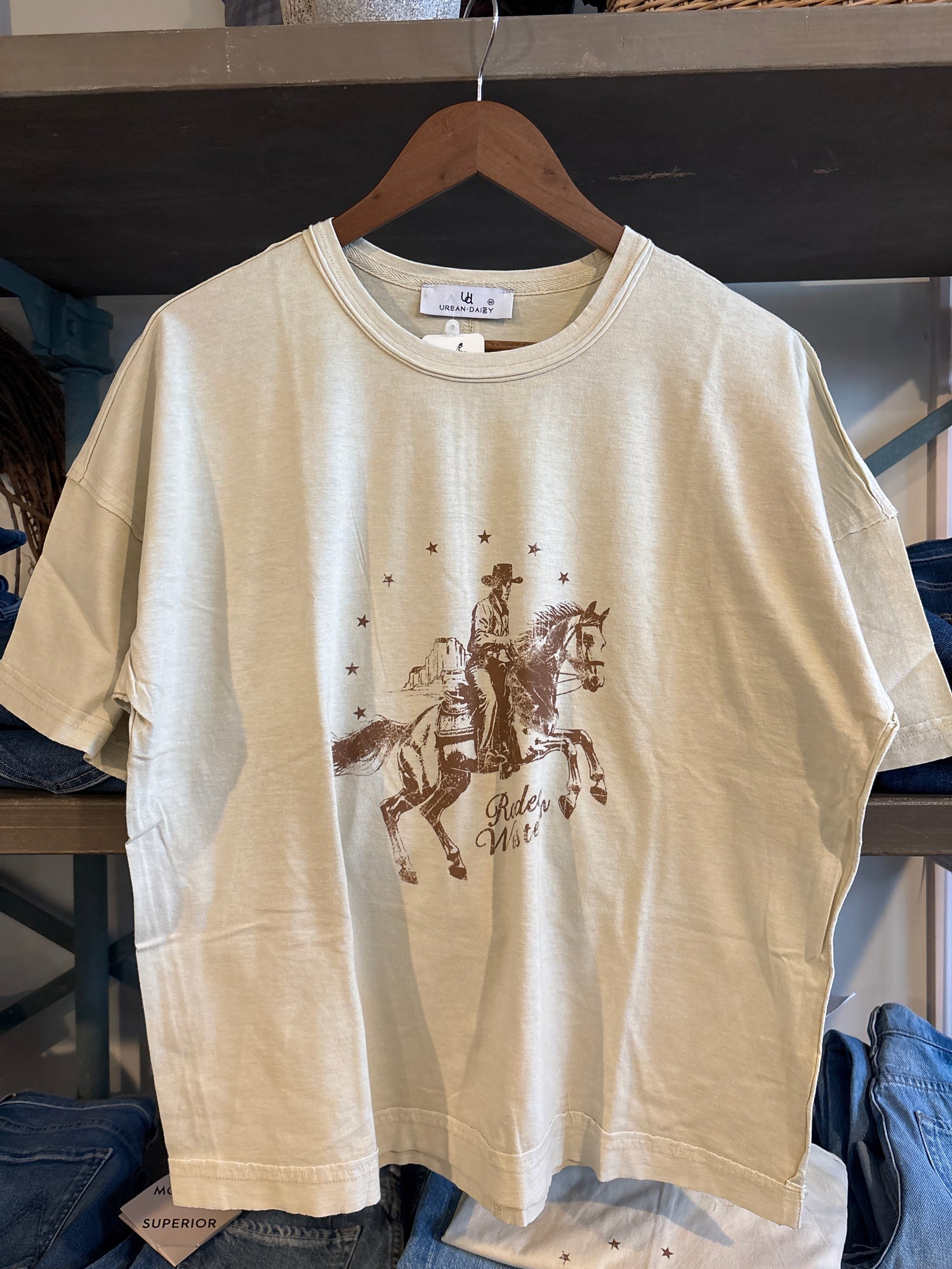 Rodeo Western Oversized Tee