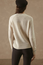 27 Miles Malibu Colt Cashmere Sweater with Horse Graphic horse motif knit for Park City weekends