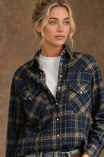 27 Miles Malibu Selva Cotton Western Plaid Shirt pure cotton button up for ranch wear
