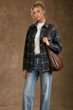 27 Miles Malibu Selva Cotton Western Plaid Shirt layering shirt that softens over time Kamas