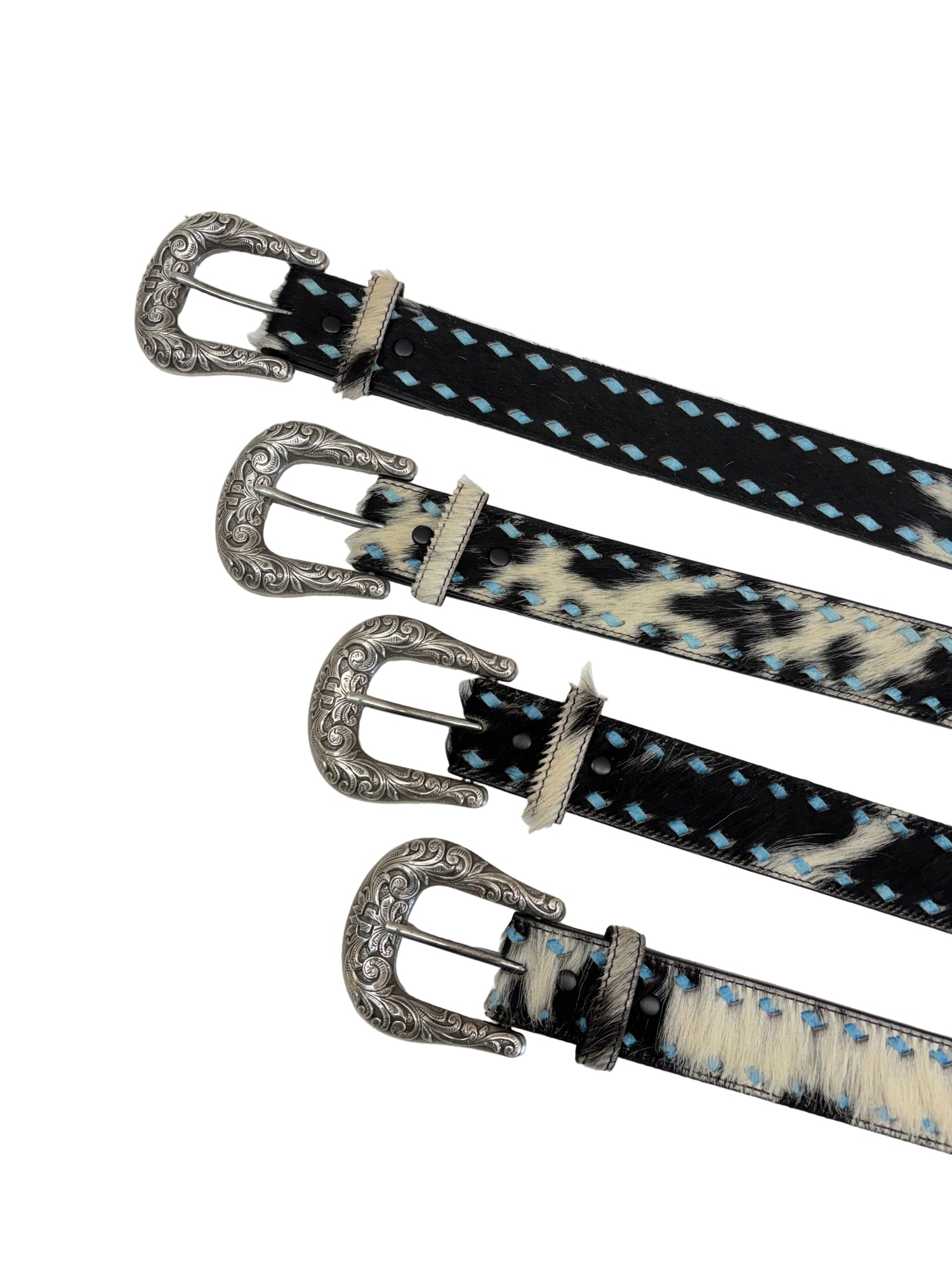 Stetson Ladies Hair On Hide Belt