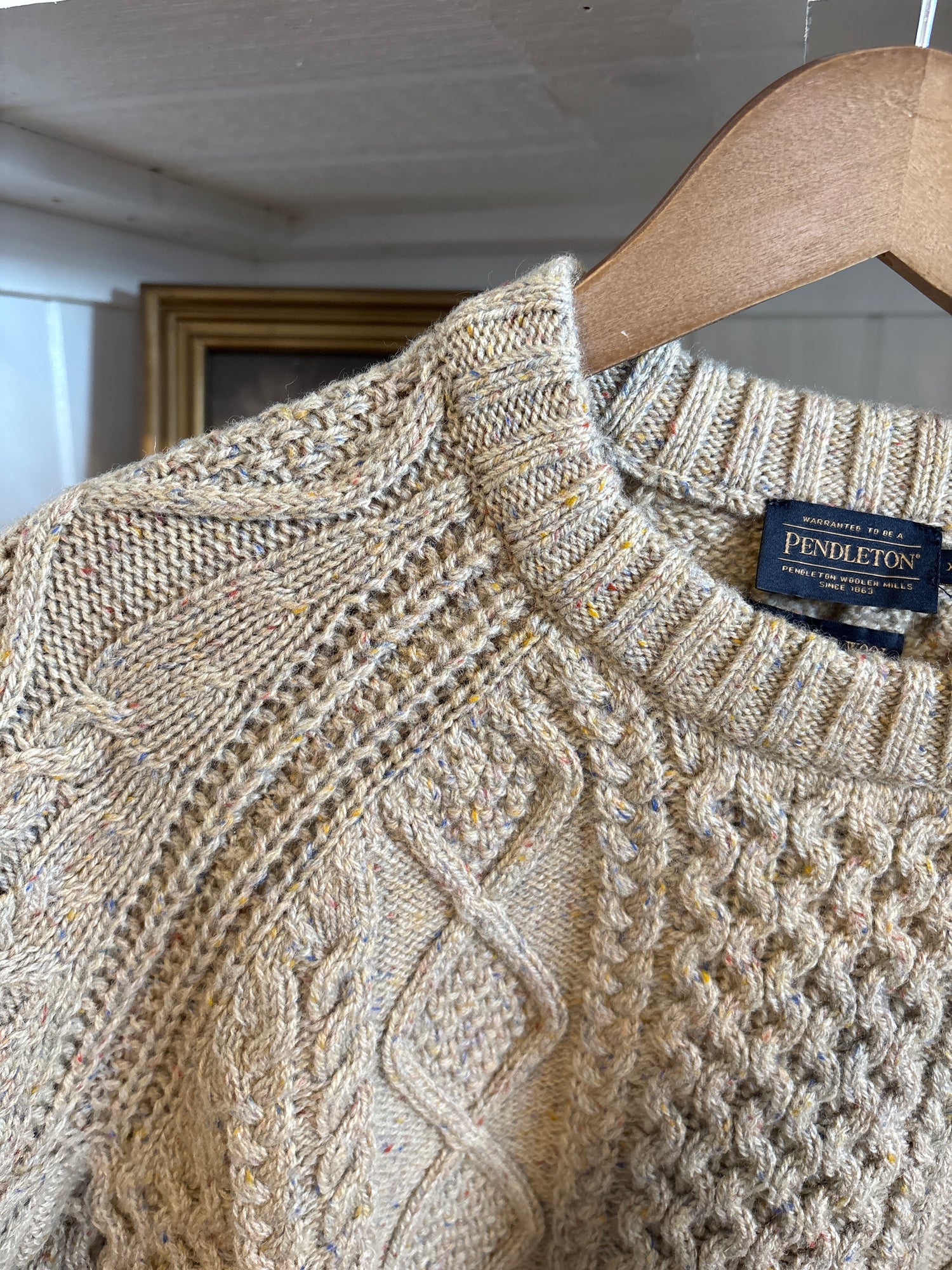 Pendleton Womens Fisherman Pullover