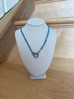 Makhala Blue Apatite Diamond Closure