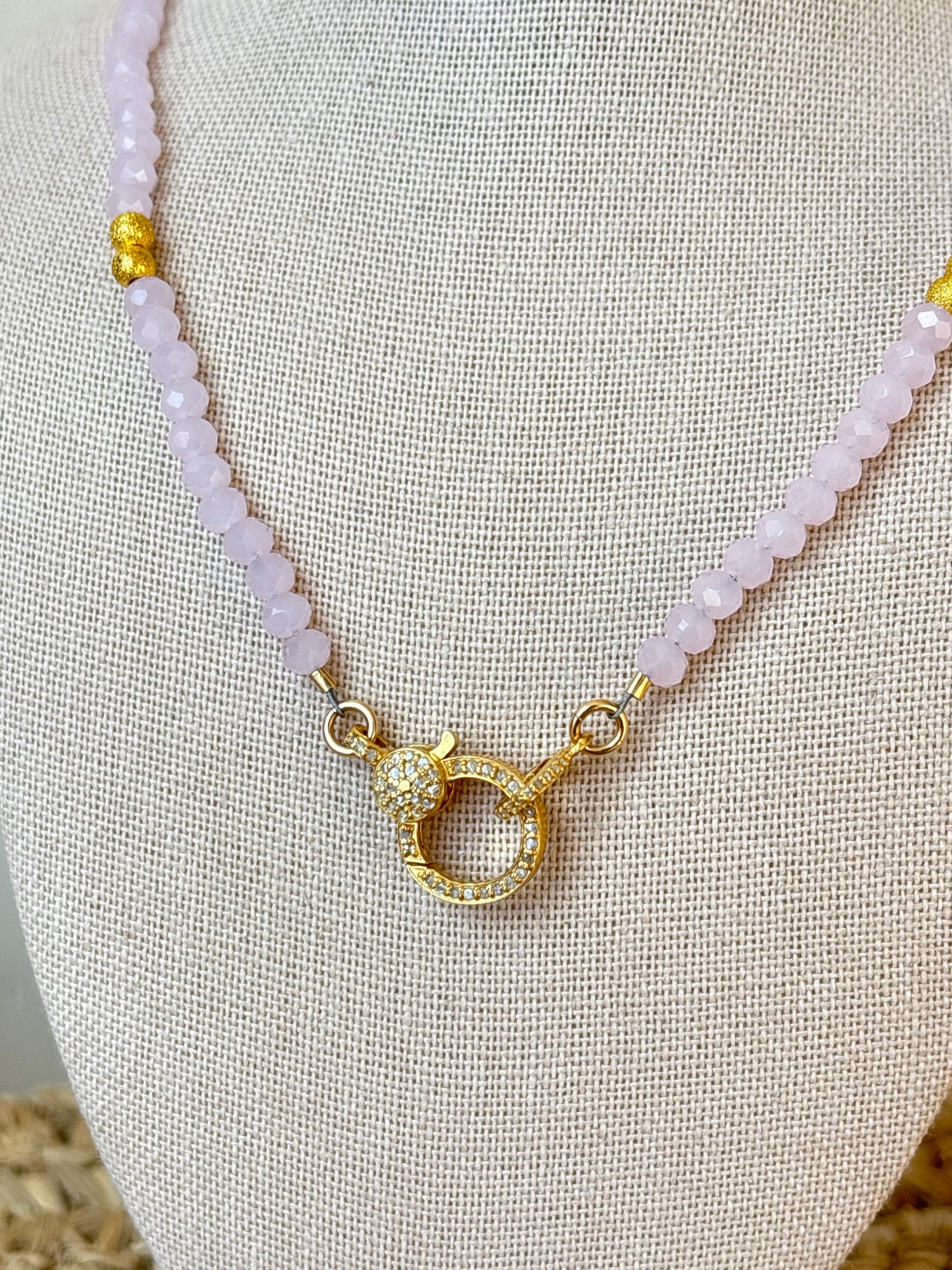 Makhala Pink Kunzite Matte Sparkle