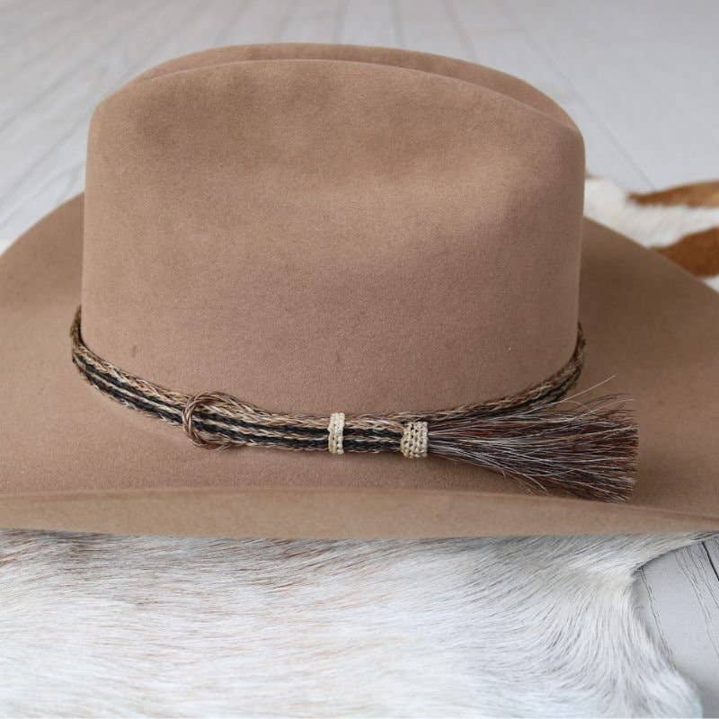 Horsehair Braided Single Hat Band Pacesetter