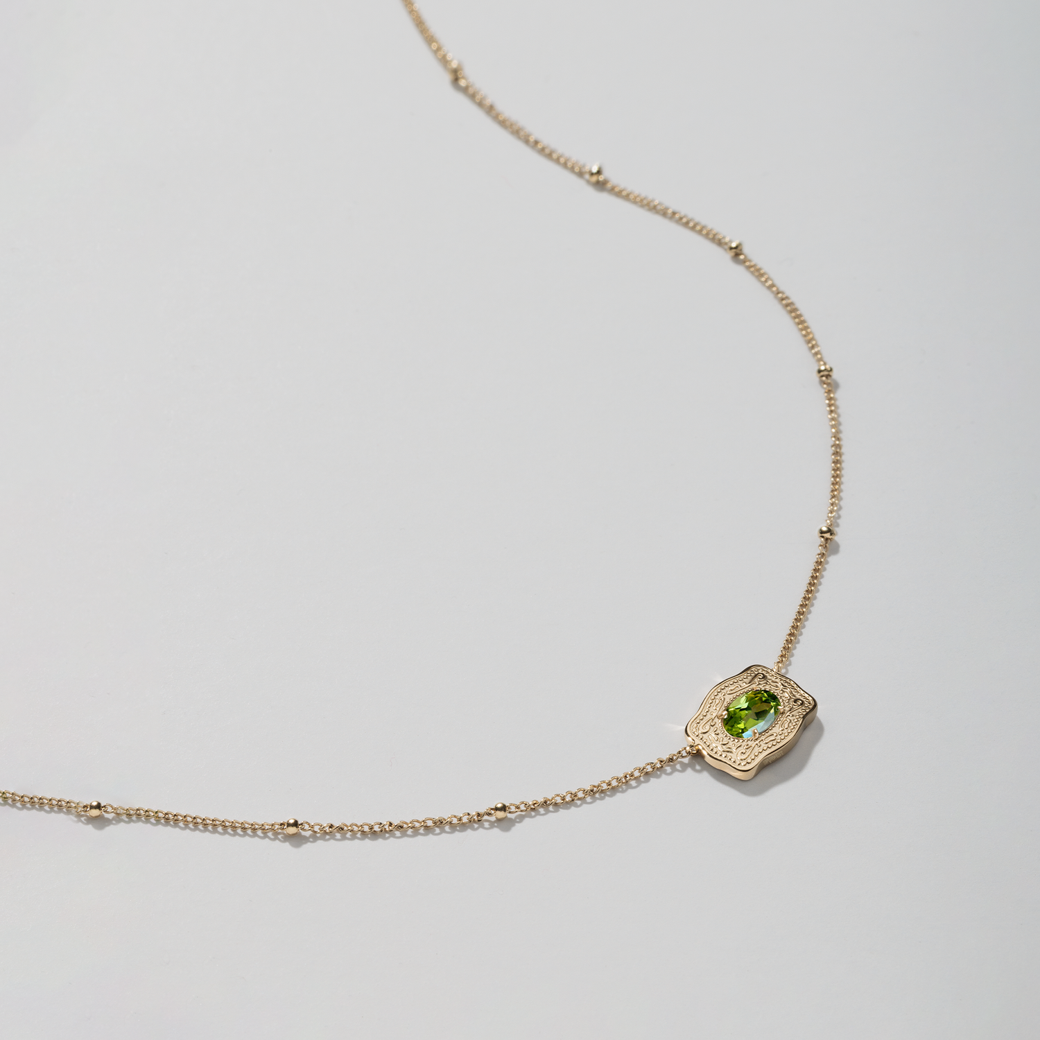 SpurWest Ultra Mini Belt Buckle Birthstone Necklace