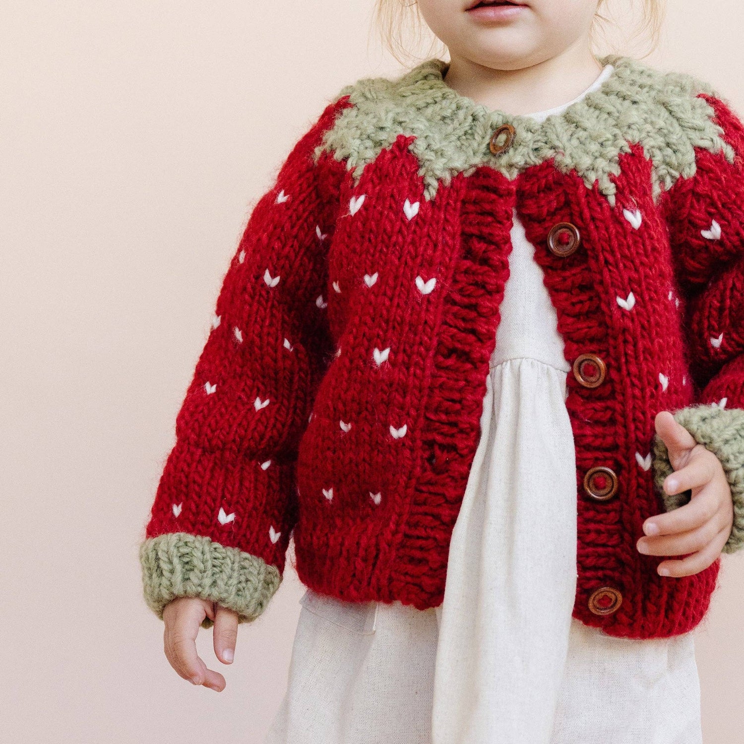 Strawberry Kid Cardigan