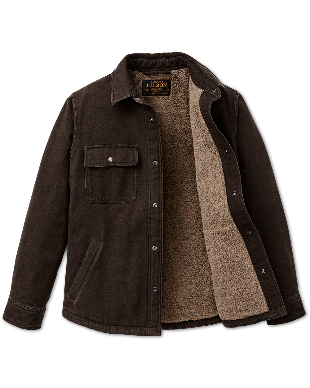 Utah mens western clothing rodeo Filson Fleece Lined Jac Shirt SKU F14201720891 Boltranchstore.com free shipping
