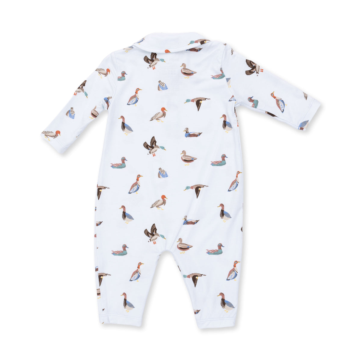 Kids western boutique Utah baby western fashion American Ducks Polo Romper 307F26ADU Boltranchstore.com free shipping