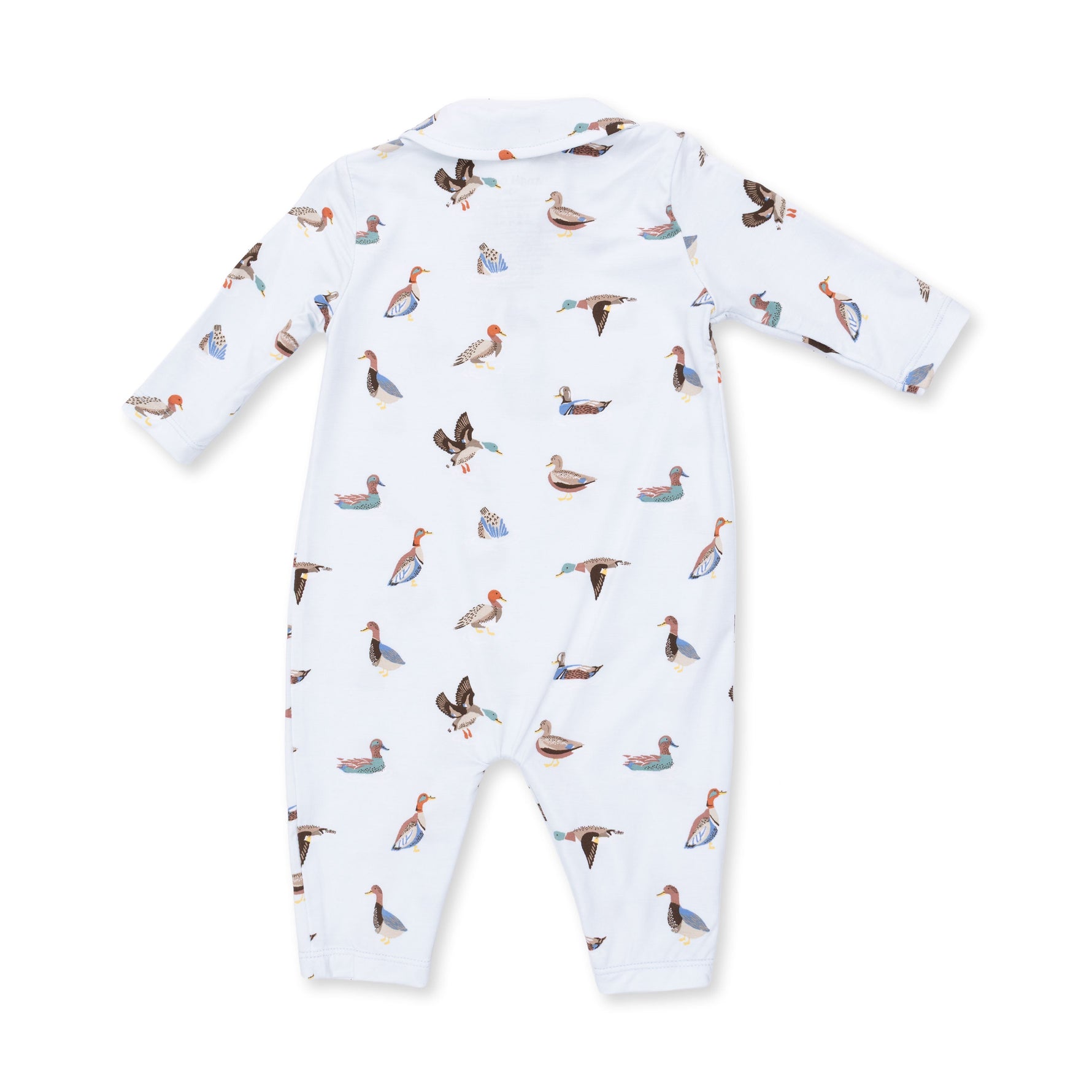 Kids western boutique Utah baby western fashion American Ducks Polo Romper 307F26ADU Boltranchstore.com free shipping