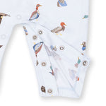 Baby western fashion ranch kids Utah western clothing American Ducks Polo Romper 307F26ADU Boltranchstore.com free shipping