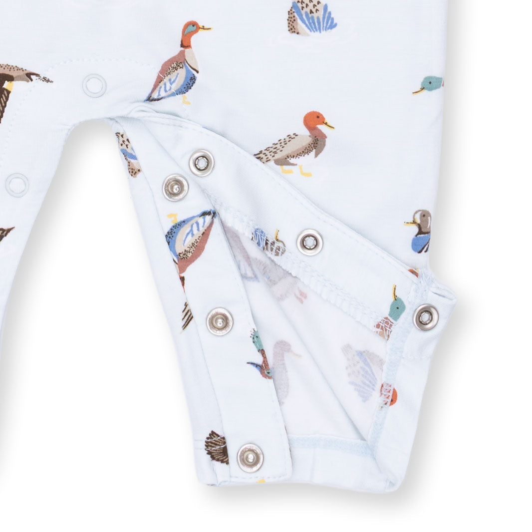 Baby western fashion ranch kids Utah western clothing American Ducks Polo Romper 307F26ADU Boltranchstore.com free shipping