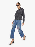 Mother Denim SNACKS The Wing Ding Burnt Toast layering jacket for rodeo weekends and everyday western clothing Kamas