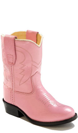 Jama Old West Toddler Pink Boot  order at boltranchstore.com free shipping western kids boot rodeo kids boot