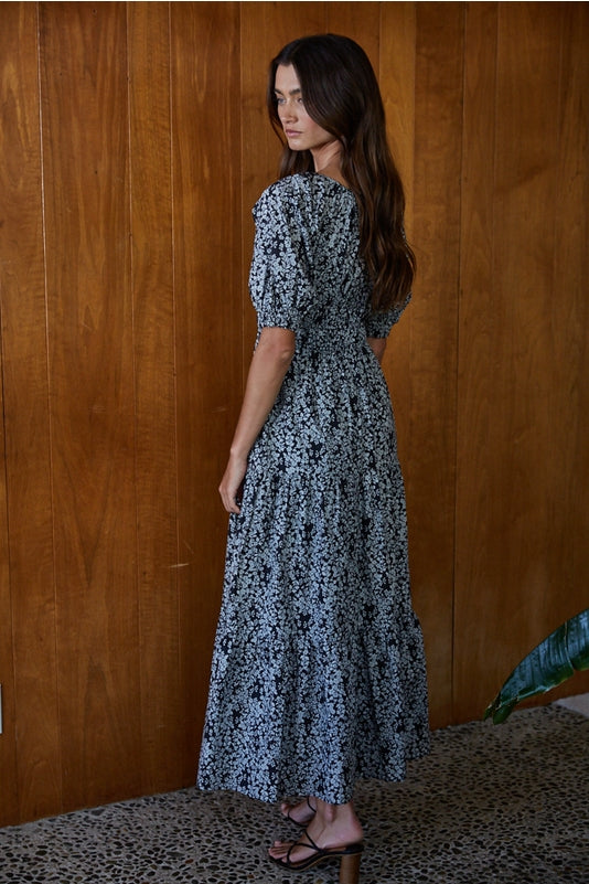 Francis Floral Flare Dress