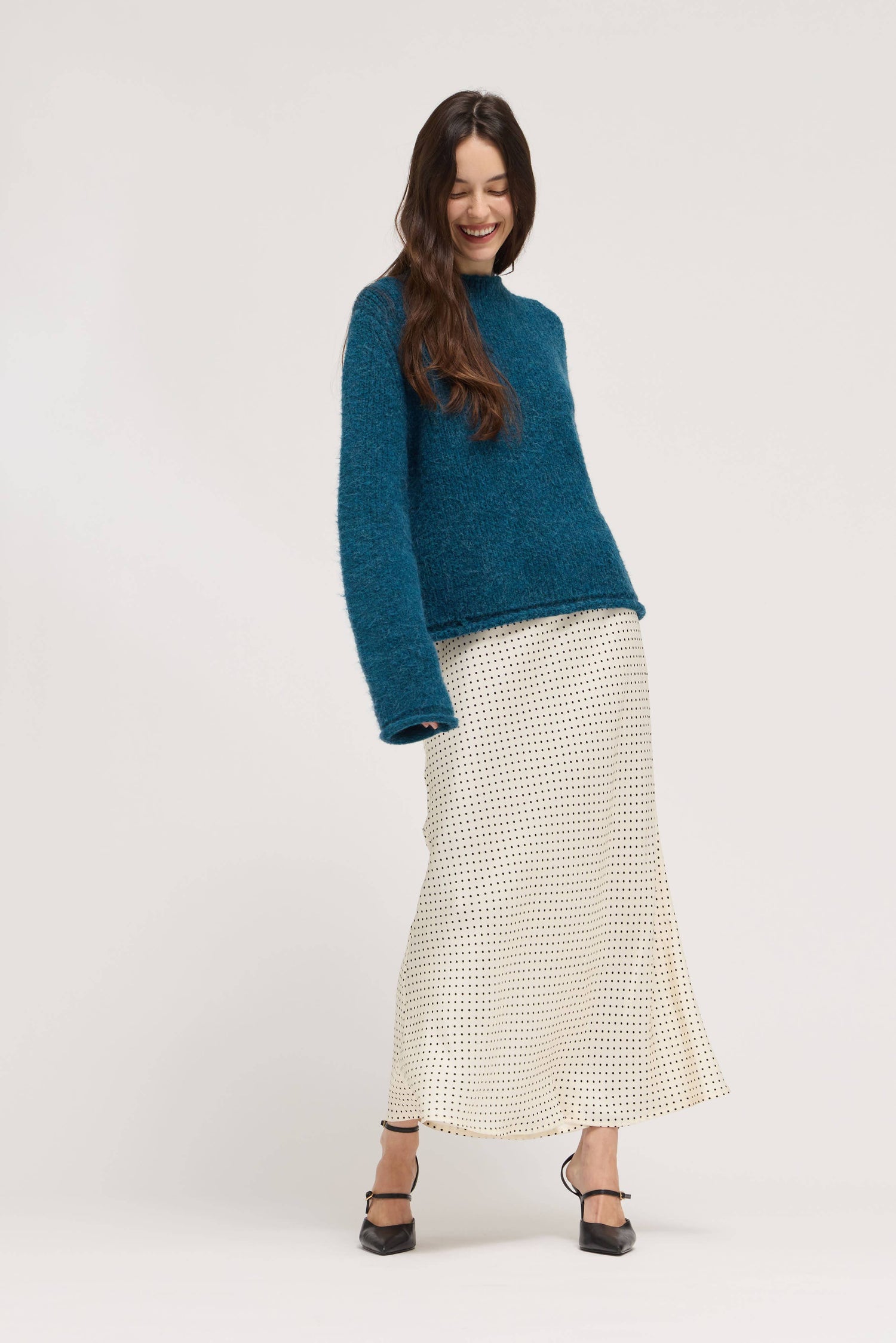 Sadie Satin Mermaid Fit Skirt