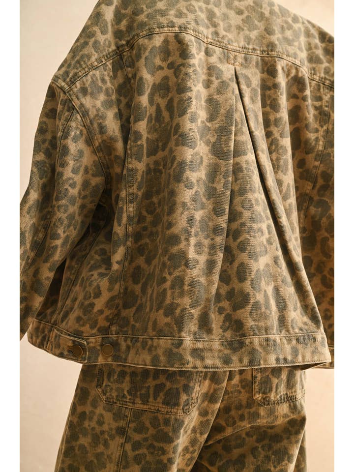 Leopard Print Jacket