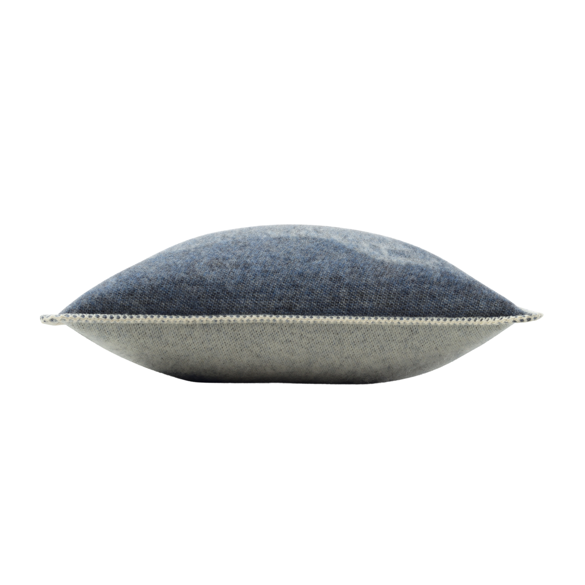 JJ Textile Denim Blue Sheep Wool Cushion Cover