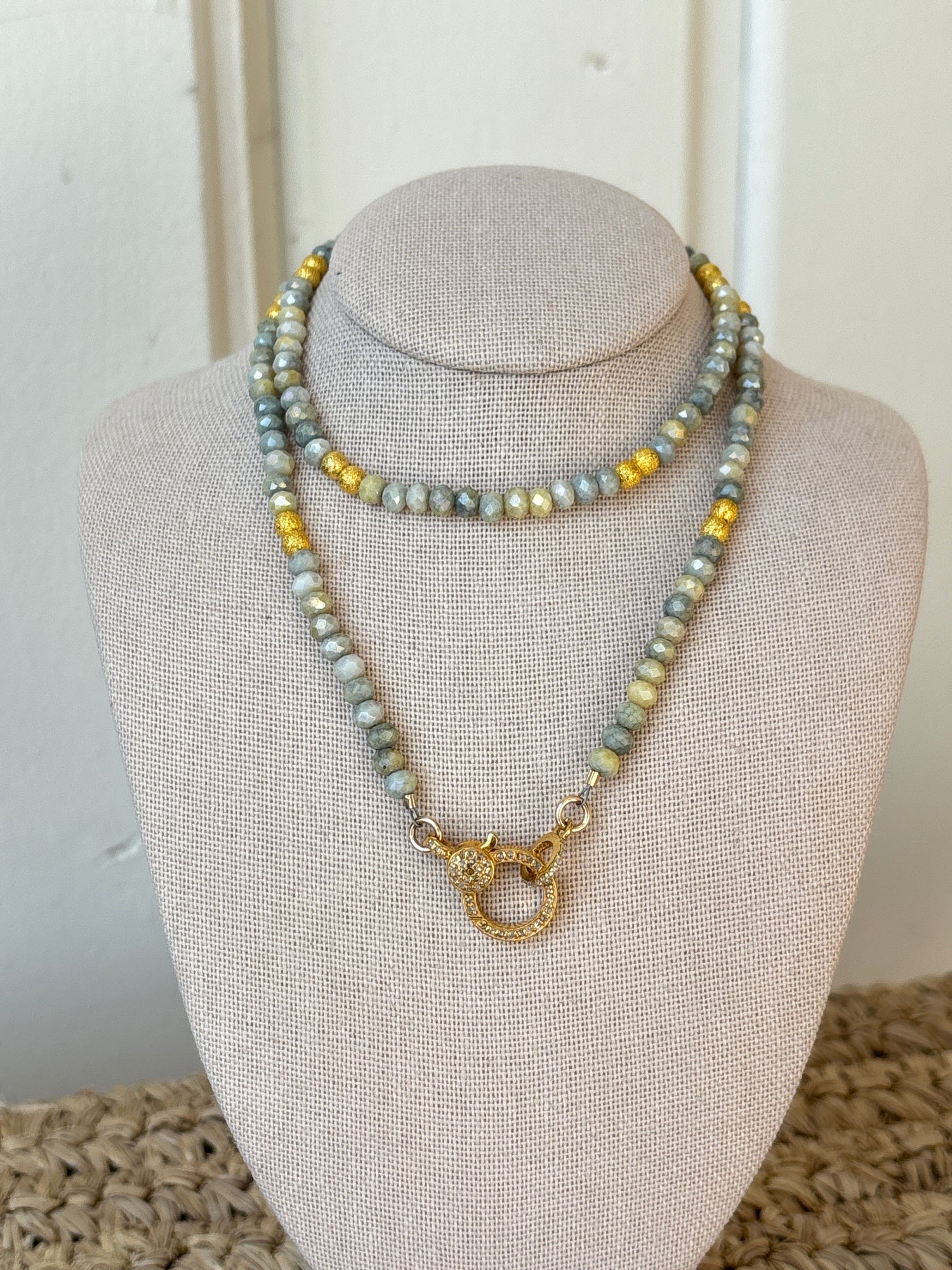 Makhala Semi Precious Strand Necklace