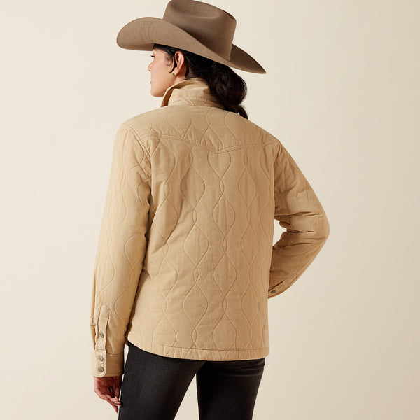 Ariat Womens Obispo Lightweight Insulated Jacket Irish Cream