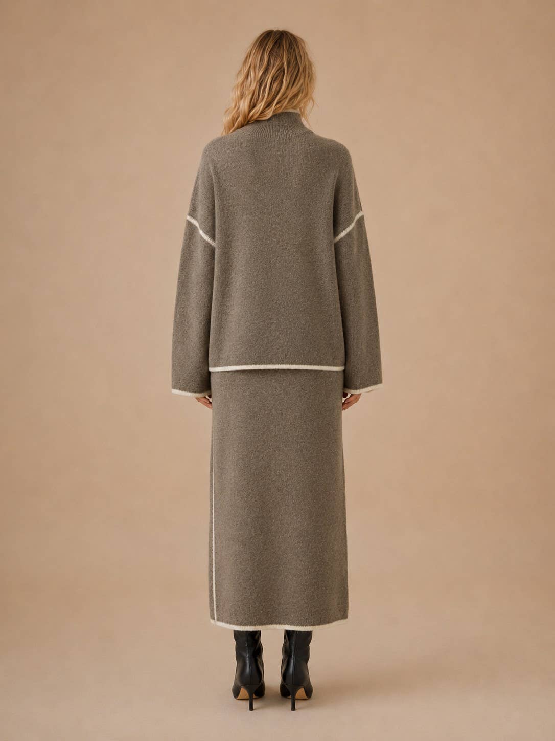 Melinda Knit Sweater Dress Set