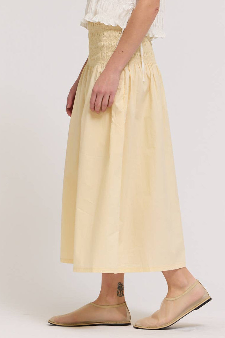 Sally Smocking Waist Skirt