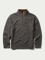Schaefer Elkhorn Pullover Heather Gray heathered gray ultra soft polyester sweater fleece western clothing ranch wear Utah 4001HG Boltranchstore.com