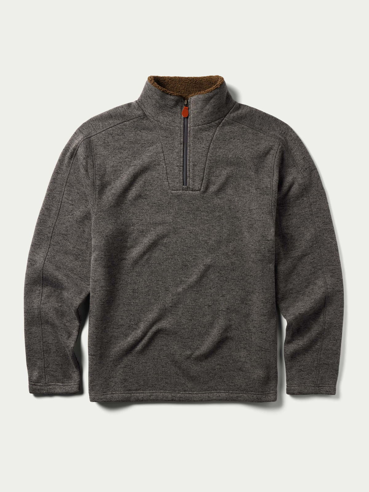 Schaefer Elkhorn Pullover Heather Gray heathered gray ultra soft polyester sweater fleece western clothing ranch wear Utah 4001HG Boltranchstore.com