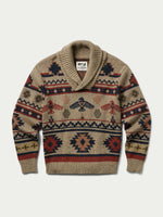Schaefer Lodge Pullover Sweater Thunderbird Southwestern pattern pullover sweater western clothing Utah SKU 4011TB