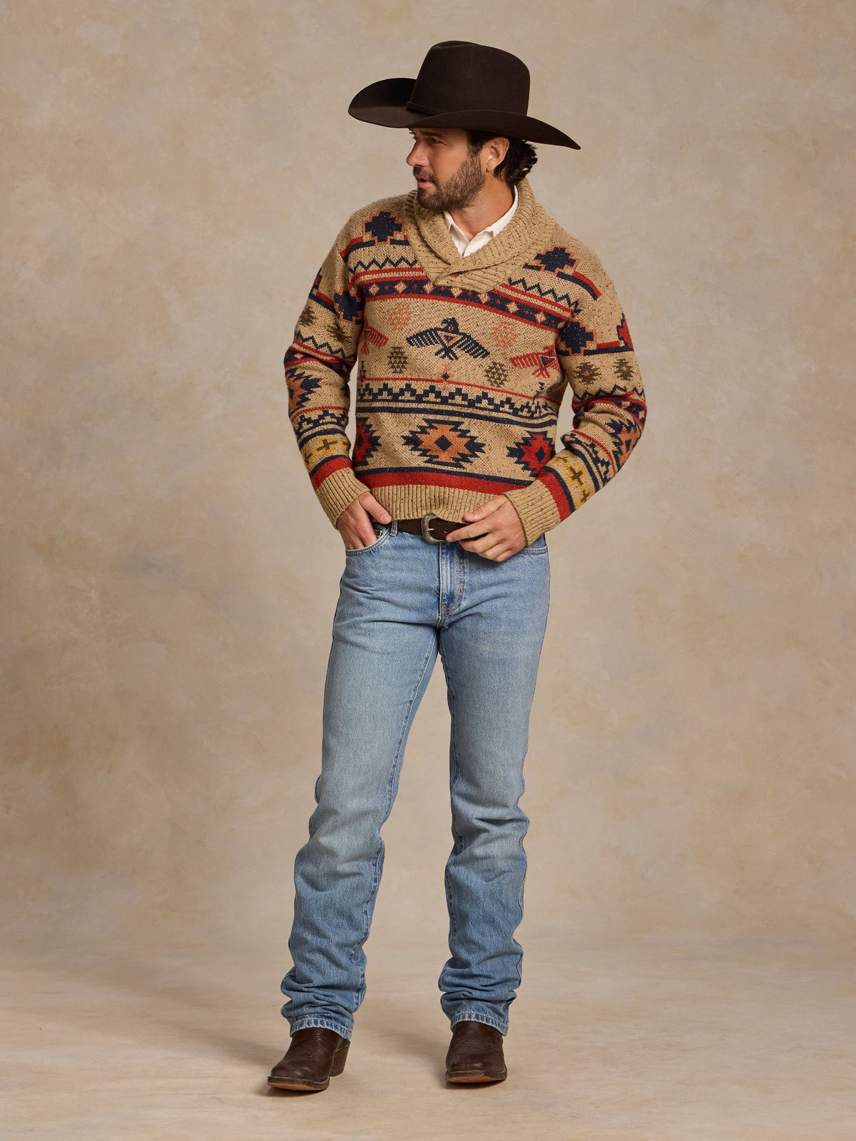 Schaefer Unisex Lodge Pullover Sweater