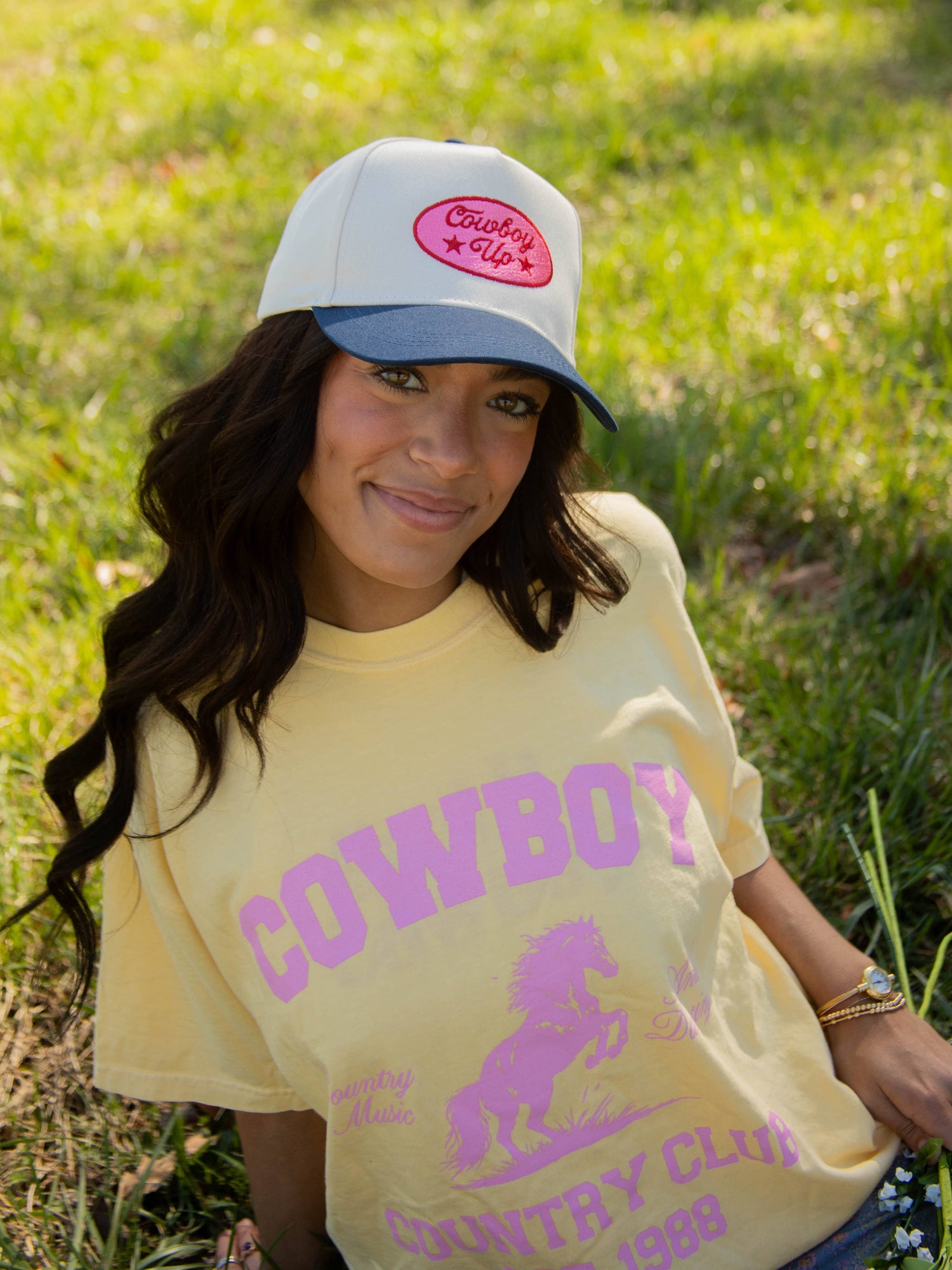Cowboy Up Trucker Hat