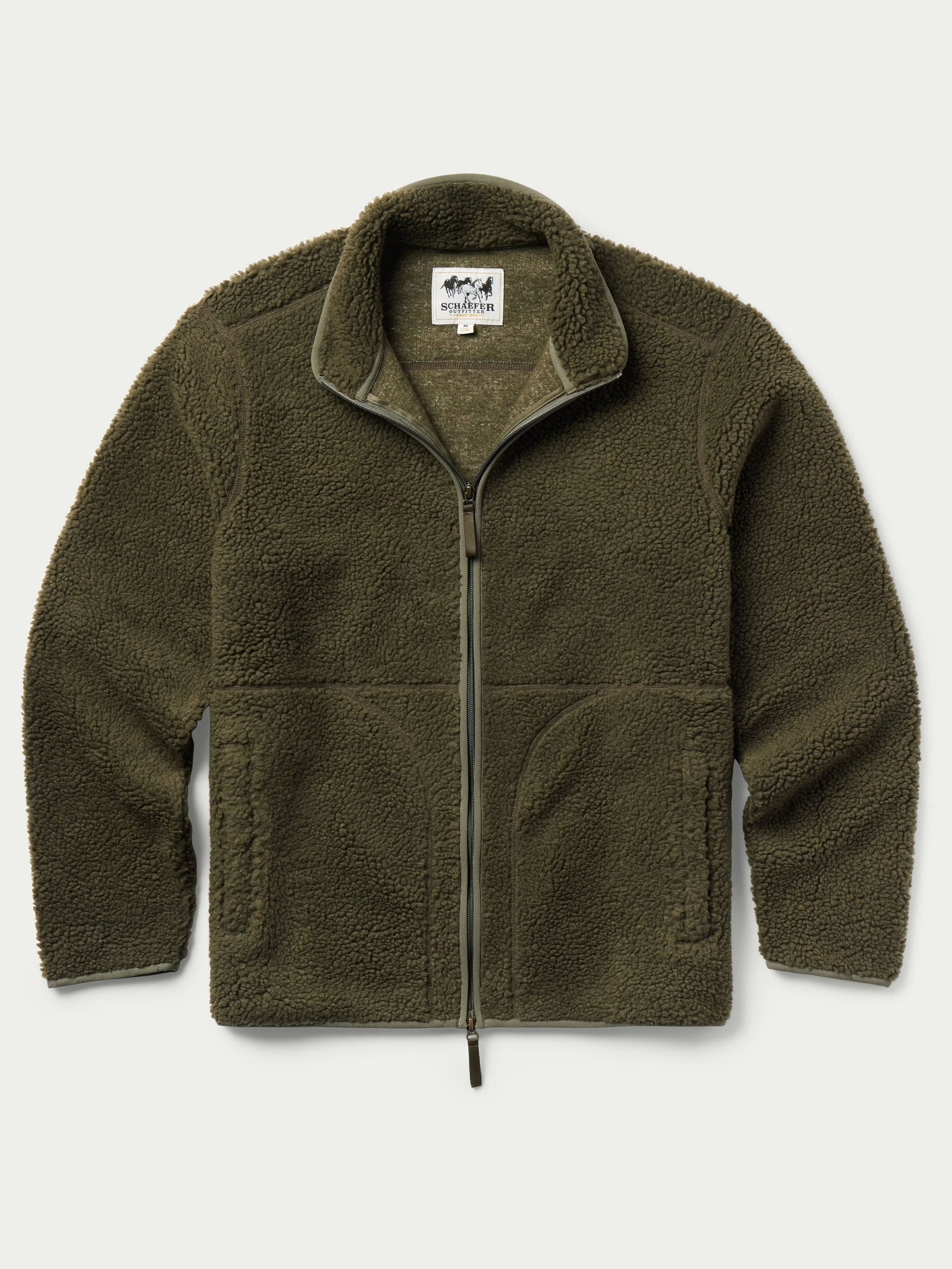 Schaefer Mens Bighorn Full Zip Fleece free shipping at boltranchstore.com